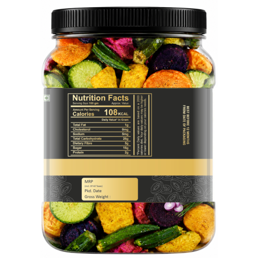 Ojasva Premium Dried Vegetable Chips Mix-ojasva-1